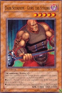 Dark Scorpion Gorg the Strong (DCR-060)