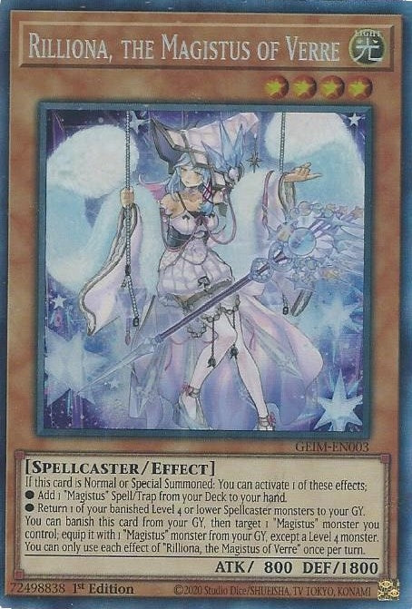 Rilliona the Magistus of Verre CR (GEIM-EN003) [GEIM]