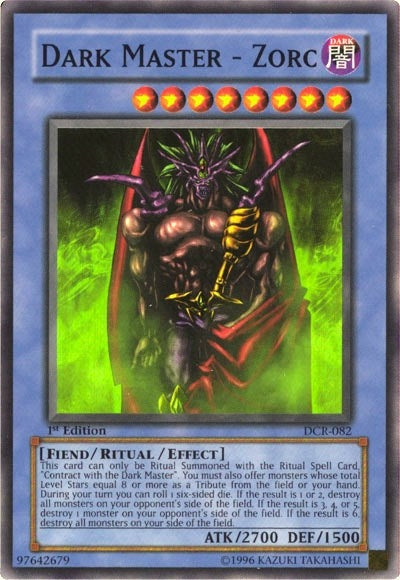 Dark Master Zorc (DCR-082)