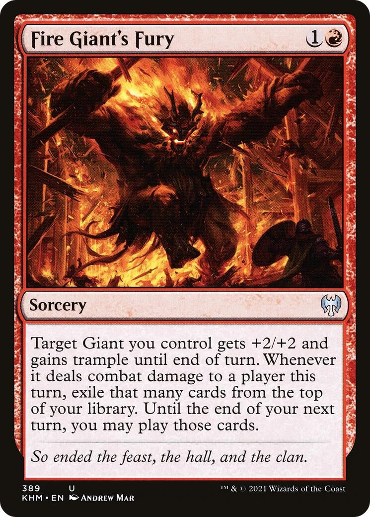 Fire Giants Fury (389) [KHM]