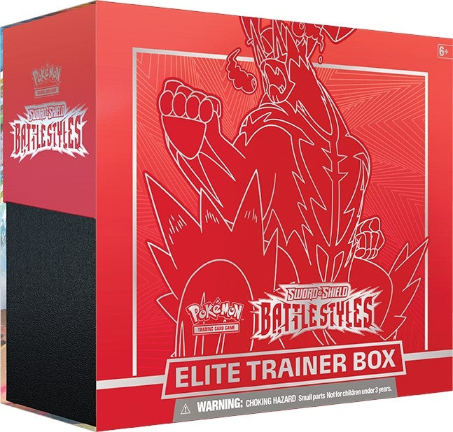 Battle Styles Elite Trainer Box Single Strike Urshifu Red [SWSH05]