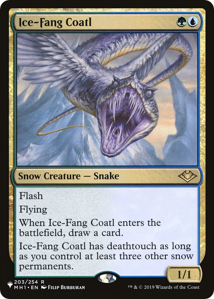 Ice Fang Coatl (203) [LIST]