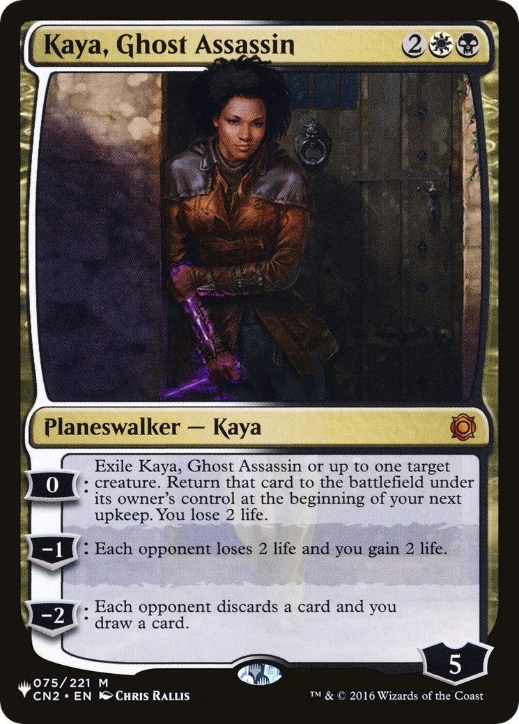 Kaya Ghost Assassin (75) [LIST]