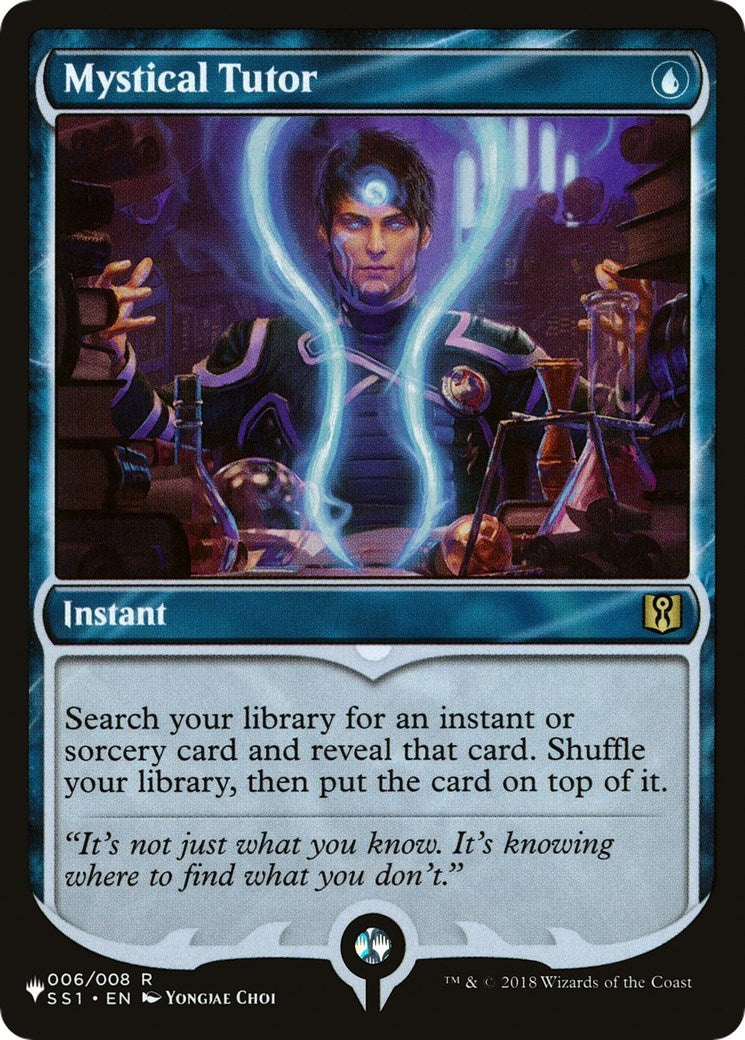 Mystical Tutor (6) [LIST]