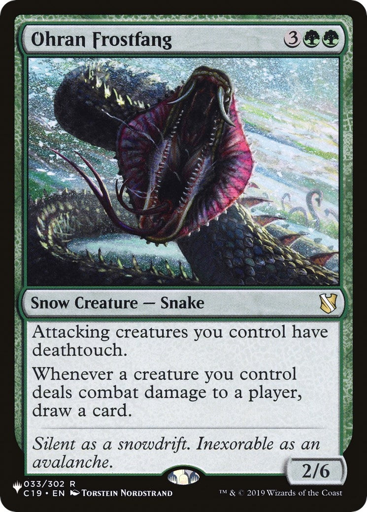Ohran Frostfang (33) [LIST]