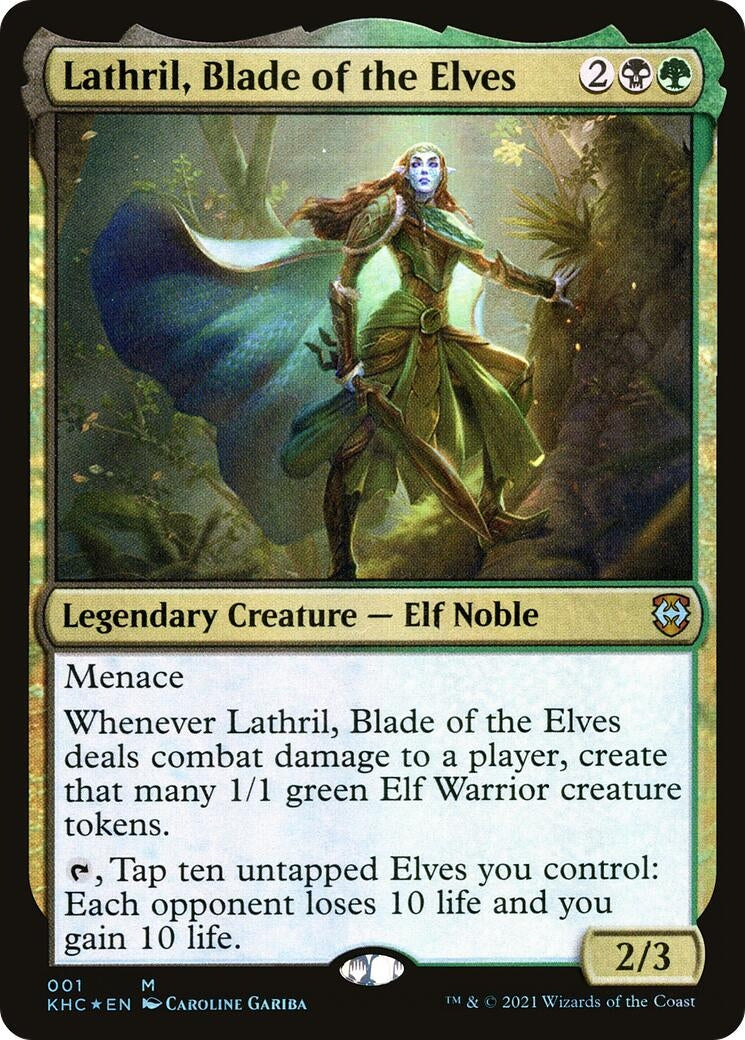 Lathril Blade of the Elves (1) [KHC]