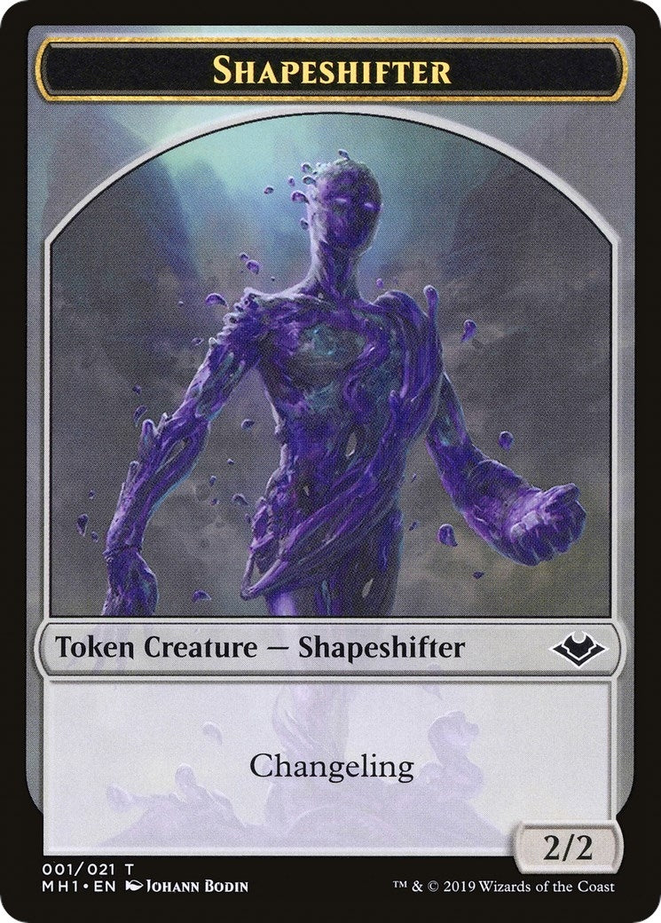 Shapeshifter Myr Double Sided Token [MH1]