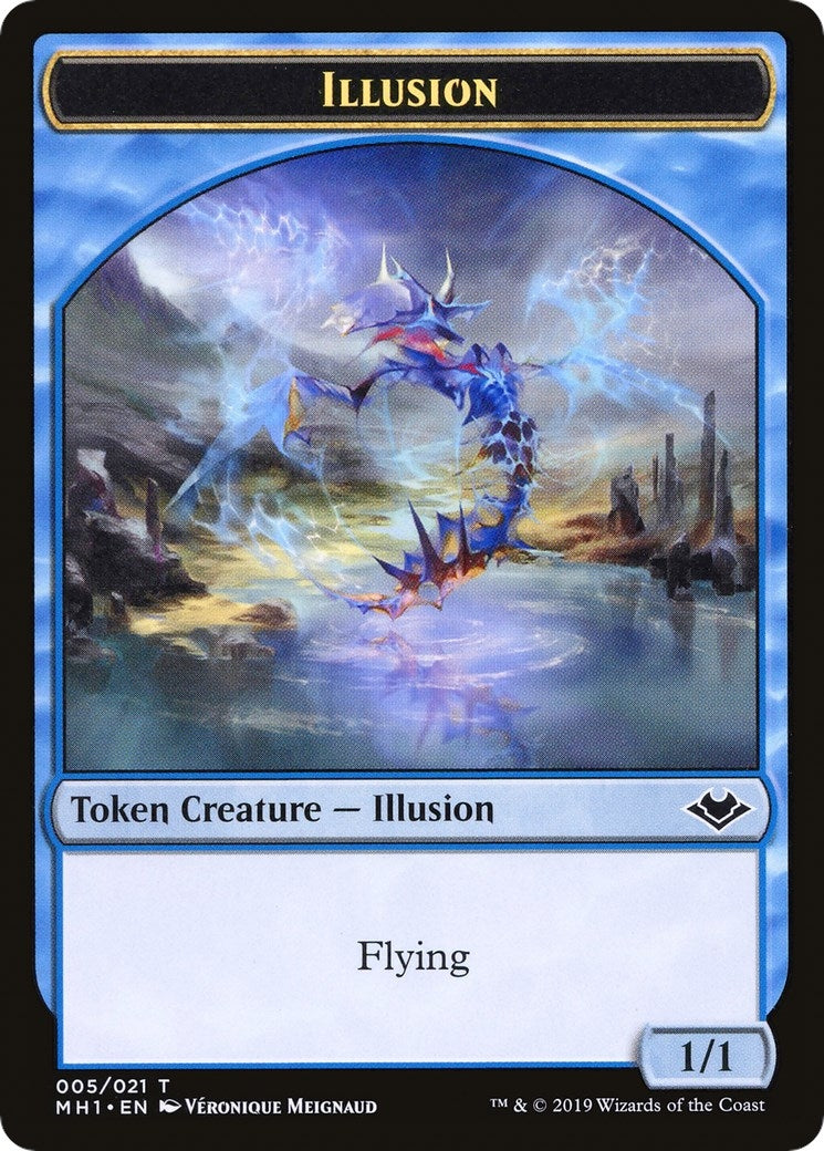 Illusion Bear Double Sided Token [MH1]