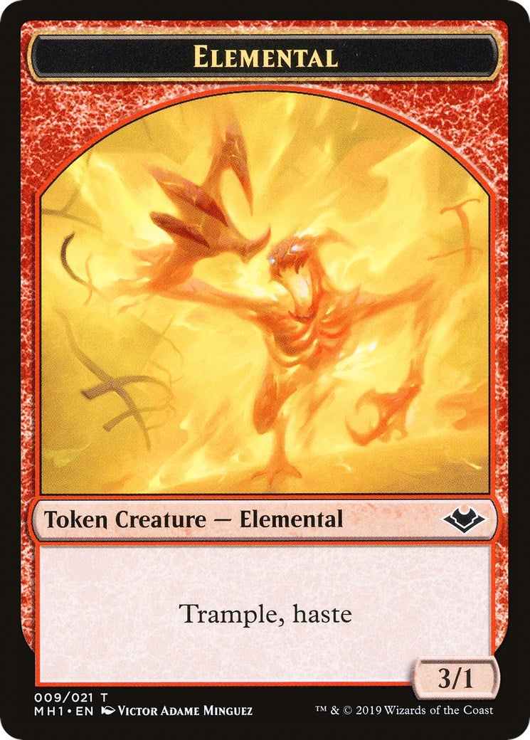 Elemental 009 Spirit Double Sided Token [MH1]