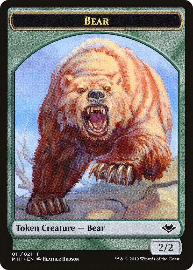 Bear Spirit Double Sided Token [MH1]