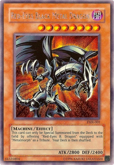 Red Eyes Black Metal Dragon Forbidden Memories (FMR-001) [VDP]