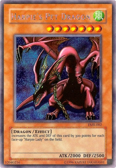 Harpies Pet Dragon Forbidden Memories (FMR-002) [VDP]