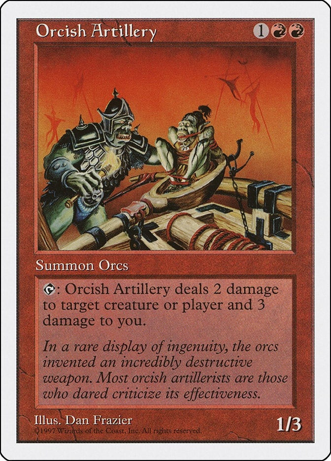 Orcish Artillery [5ED]