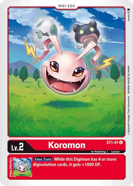 Image for Koromon [Starter Deck 01: Gaia Red]