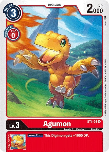 Image for Agumon [Starter Deck 01: Gaia Red]