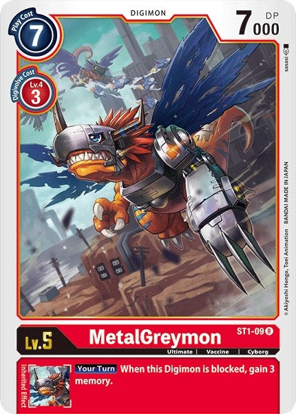 Image for MetalGreymon [Starter Deck 01: Gaia Red]