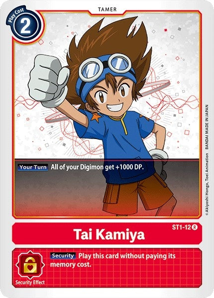 Image for Tai Kamiya [Starter Deck 01: Gaia Red]