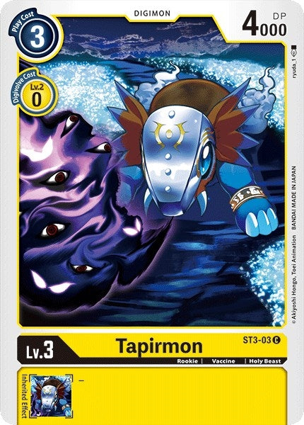 Image for Tapirmon [Starter Deck 03: Heaven's Yellow]