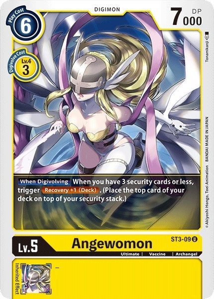 Image for Angewomon [Starter Deck 03: Heaven's Yellow]