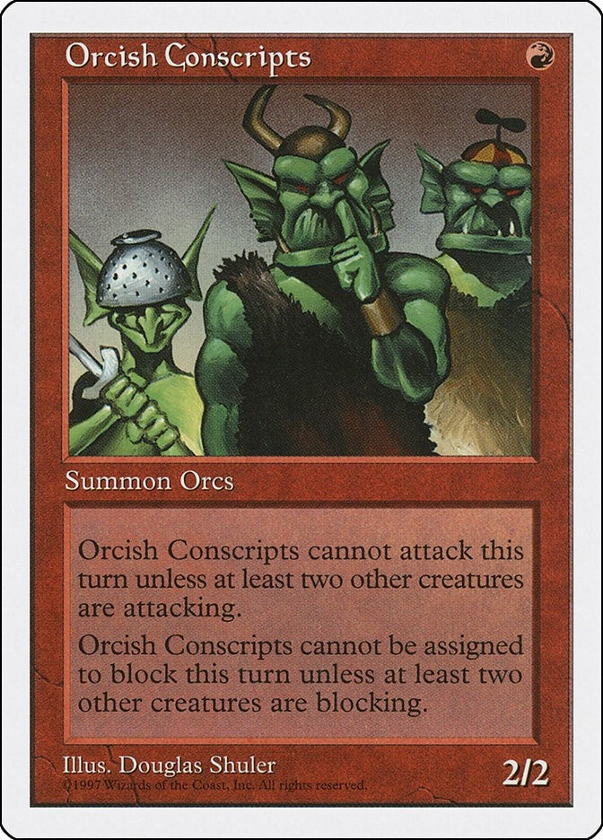 Orcish Conscripts [5ED]