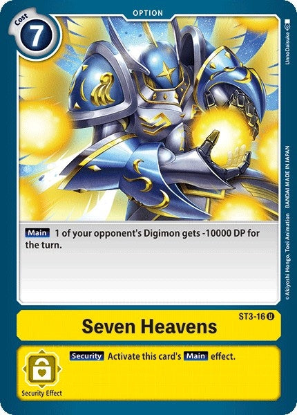 Image for Seven Heavens [Starter Deck 03: Heaven's Yellow]