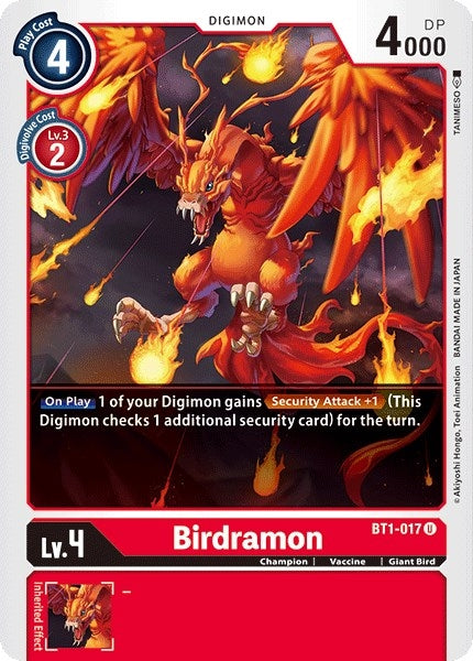 Image for Birdramon - BT1-017 [Release Special Booster]