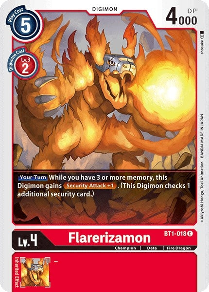 Image for Flarerizamon [Release Special Booster]