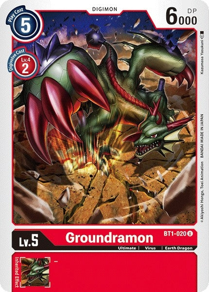 Image for Groundramon [Release Special Booster]