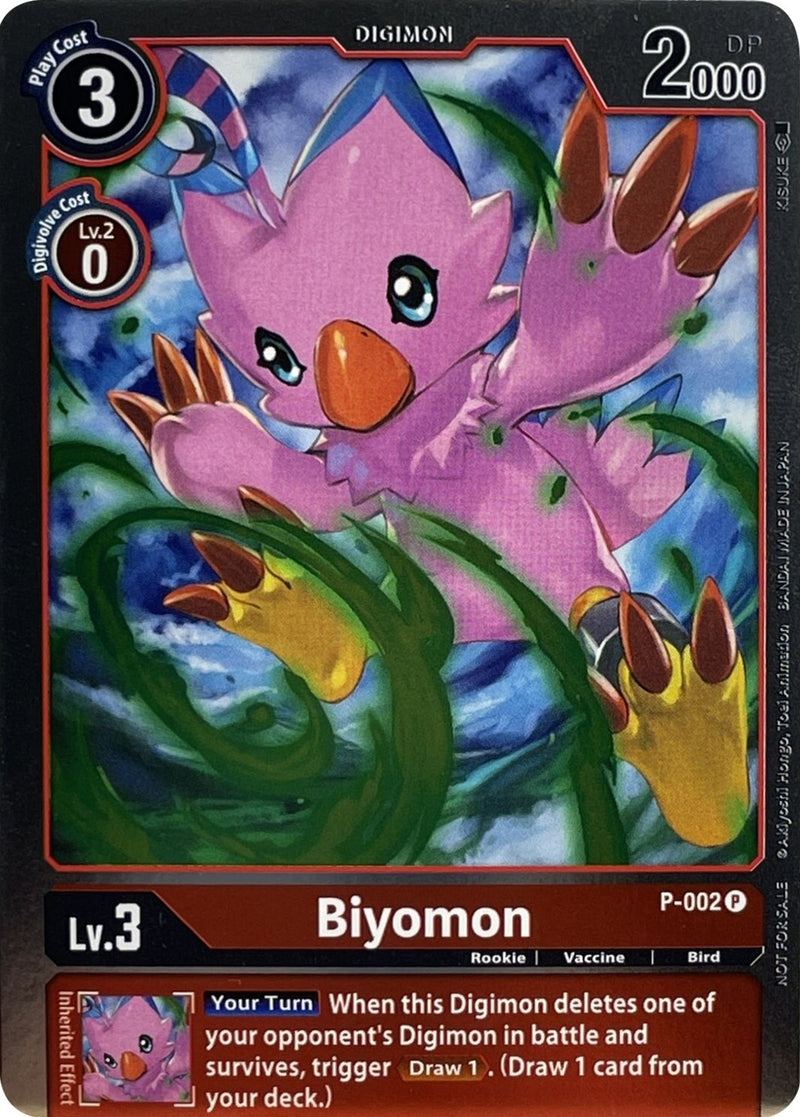 Image for Biyomon - P-002 [Digimon Promotion Cards]