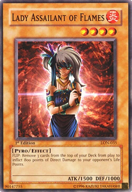Lady Assailant of Flames (LON-035)