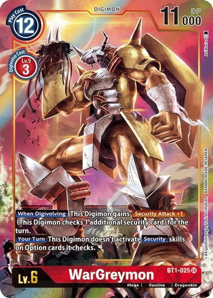 Image for WarGreymon (Alternate Art) [Release Special Booster]