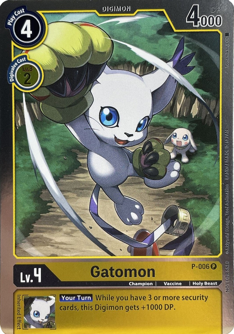 Image for Gatomon - P-006 [Digimon Promotion Cards]