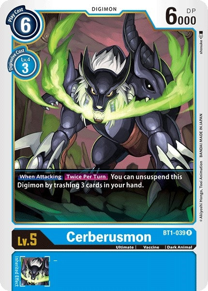 Image for Cerberusmon [Release Special Booster]