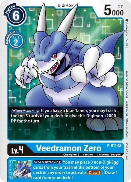 Image for Veedramon Zero - P-011 [Digimon Promotion Cards]