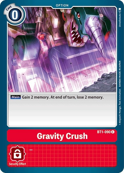 Image for Gravity Crush [Release Special Booster]