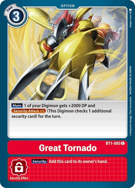 Image for Great Tornado [Release Special Booster]