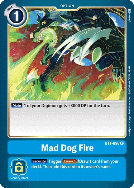 Image for Mad Dog Fire [Release Special Booster]