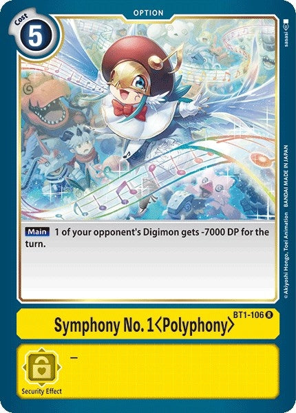 Image for Symphony No. 1 (Polyphony) [Release Special Booster]