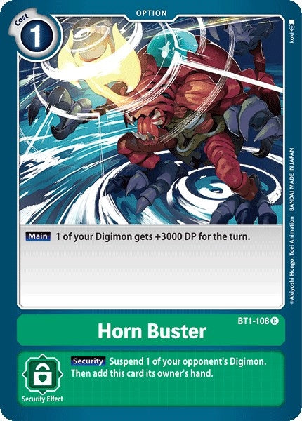 Image for Horn Buster [Release Special Booster]