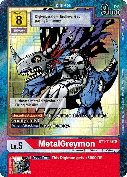 Image for MetalGreymon (Secret Rare) (Alternate Art) [Release Special Booster]
