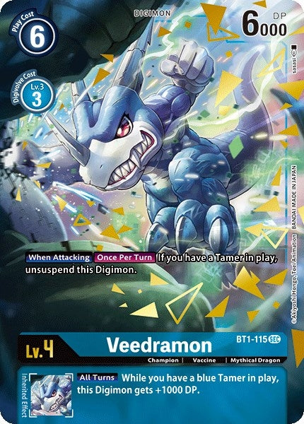 Image for Veedramon (Secret Rare) (Alternate Art) [Release Special Booster]
