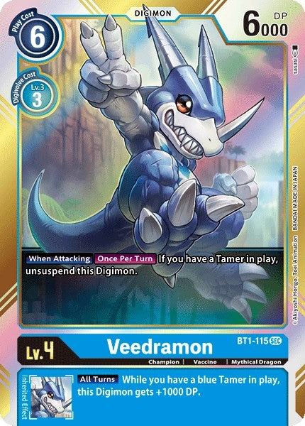Image for Veedramon (Secret Rare) [Release Special Booster]