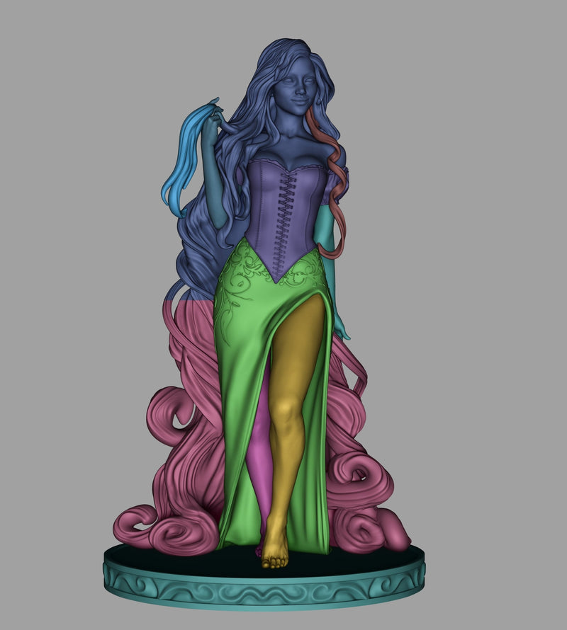 Rapunzel Resin Statue - view 6
