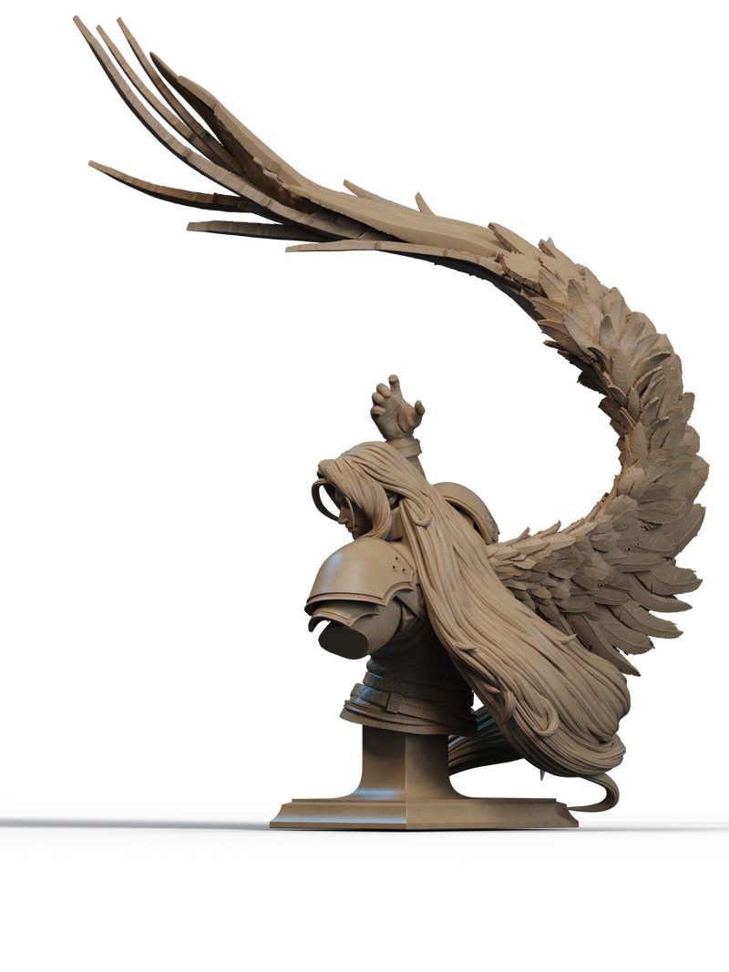 Sephiroth Resin Bust - view 3