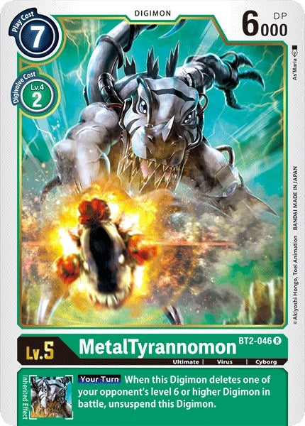 Image for MetalTyrannomon - BT2-046 [Release Special Booster]