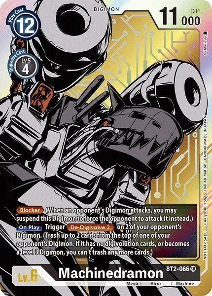 Image for Machinedramon - BT2-066 (Dash Pack Ver. 1.0) [Release Special Booster]