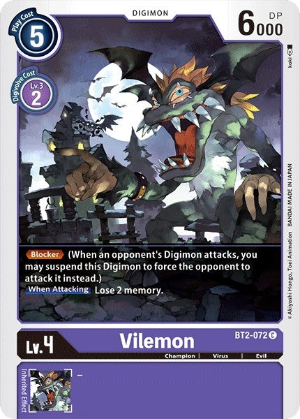 Image for Vilemon [Release Special Booster]