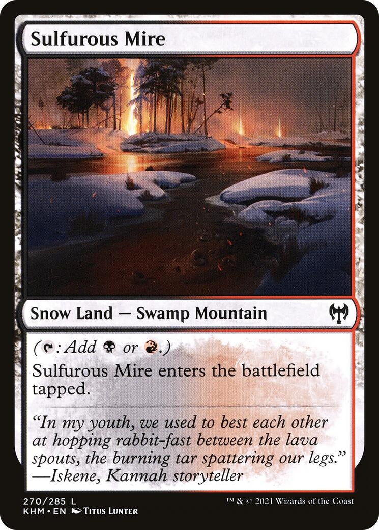 Sulfurous Mire (270) [KHM]
