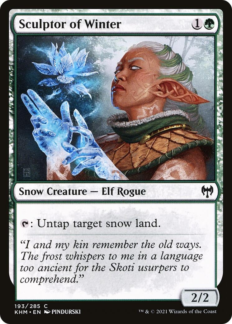 Sculptor of Winter [Kaldheim]