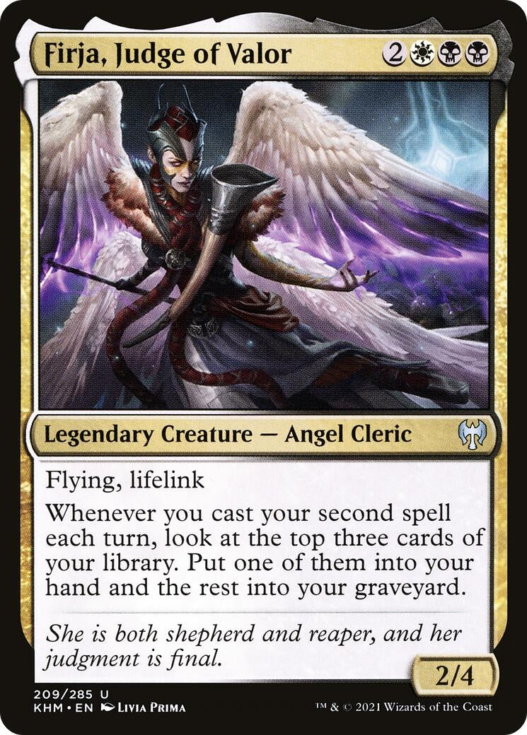 Firja, Judge of Valor [Kaldheim]